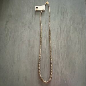 Anthropologie Gold Snake Necklace